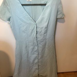 Aritzia baby blue dress size 4